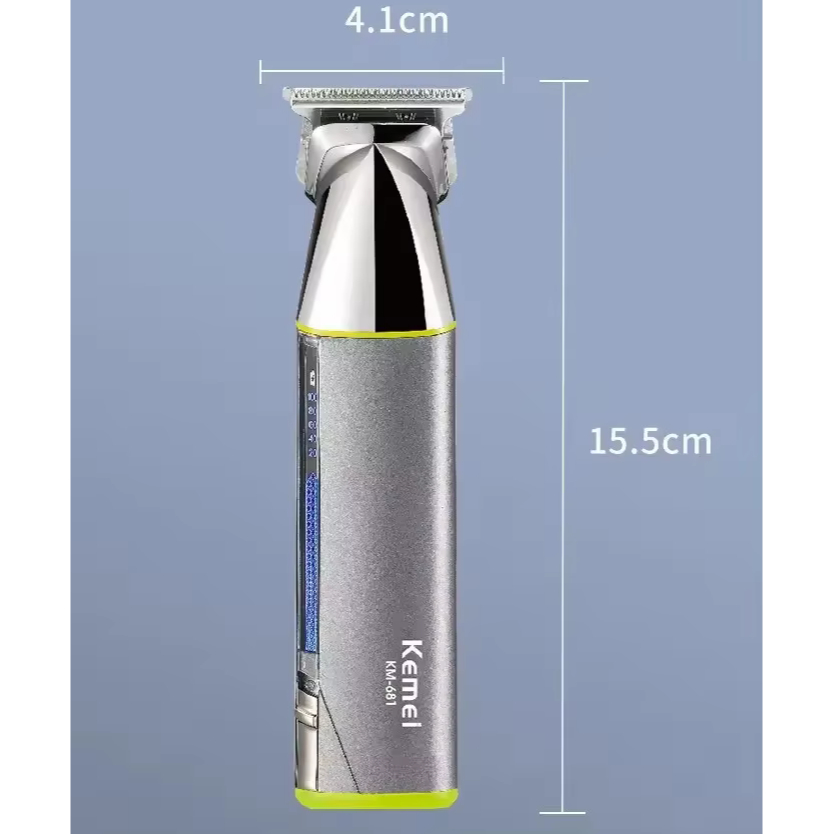 Tông Đơ Cắt Tóc Cạo Râu Tỉa Mũi 5in1 Kemei KM-681