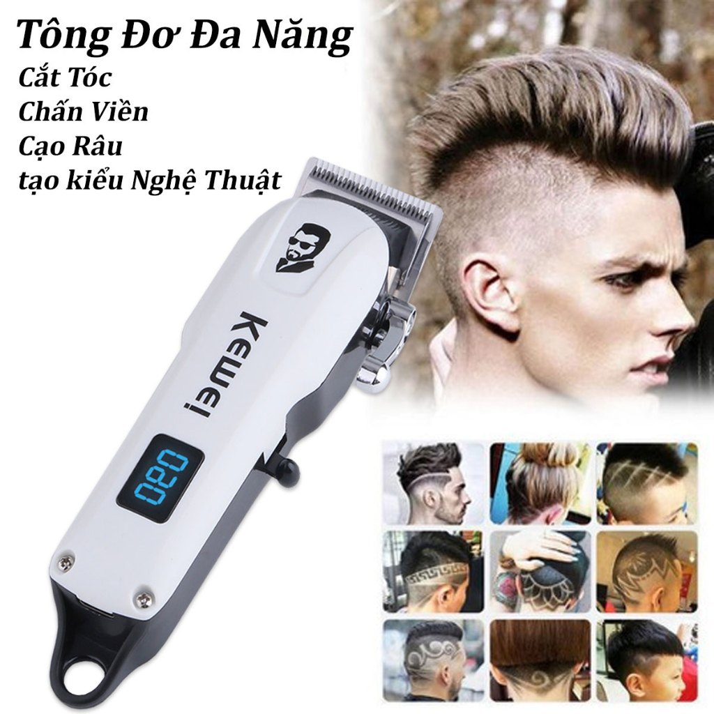 Tông Đơ Căt Tóc LCD Kemei KM-232. CG 1