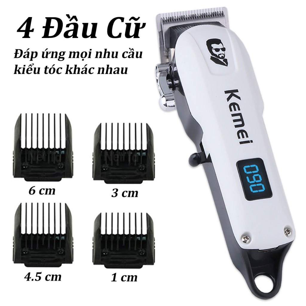 Tông Đơ Căt Tóc LCD Kemei KM-232. CG 1