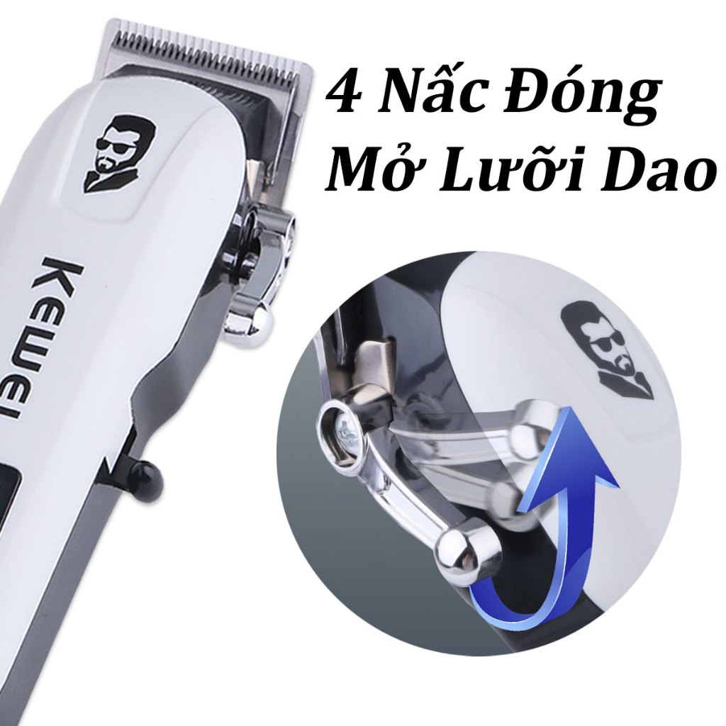 Tông Đơ Căt Tóc LCD Kemei KM-232. CG 1