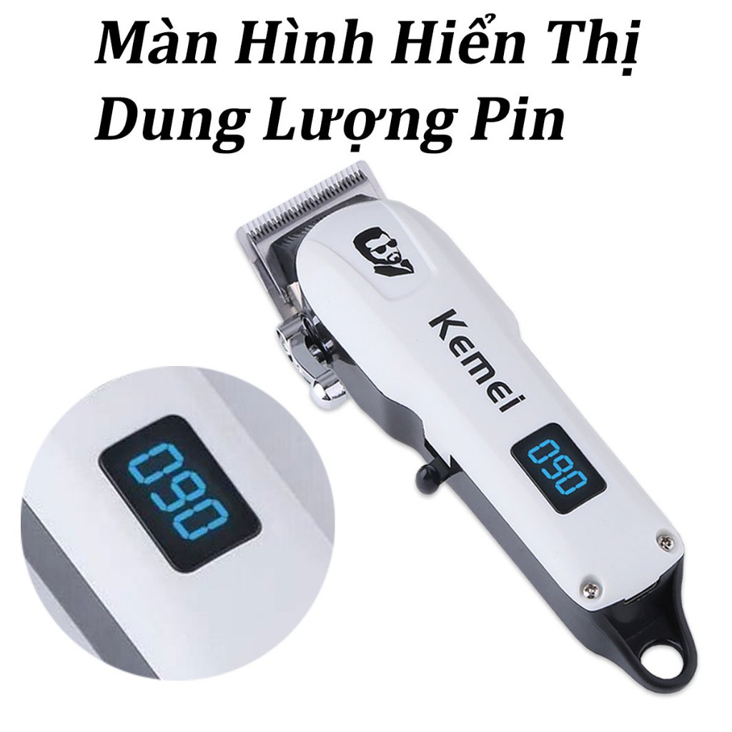 Tông Đơ Căt Tóc LCD Kemei KM-232. CG 1