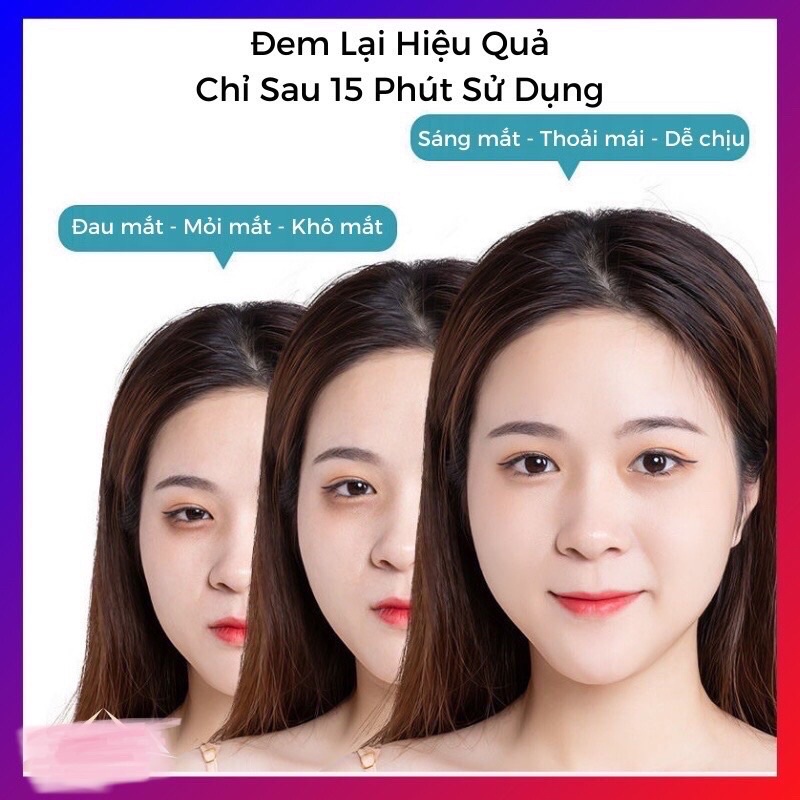 Túi chườm nóng lạnh massage mắt thảo dược bằng điện