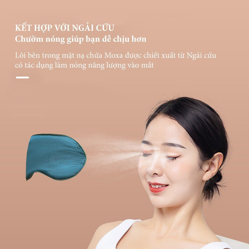 Túi chườm nóng lạnh massage mắt thảo dược bằng điện