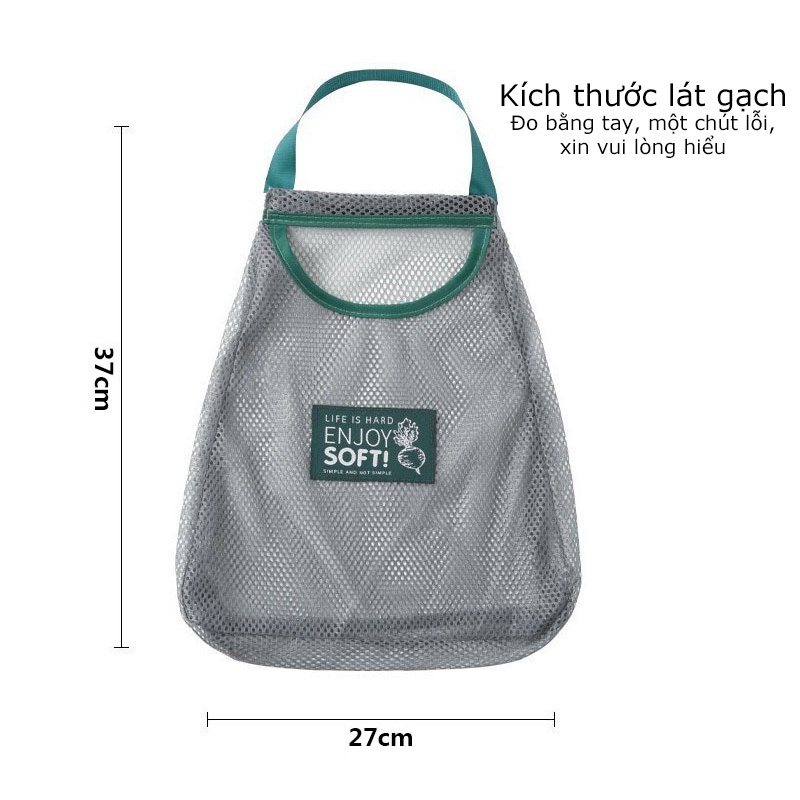 Túi Lưới Treo Nhà Bếp 37x27cm.