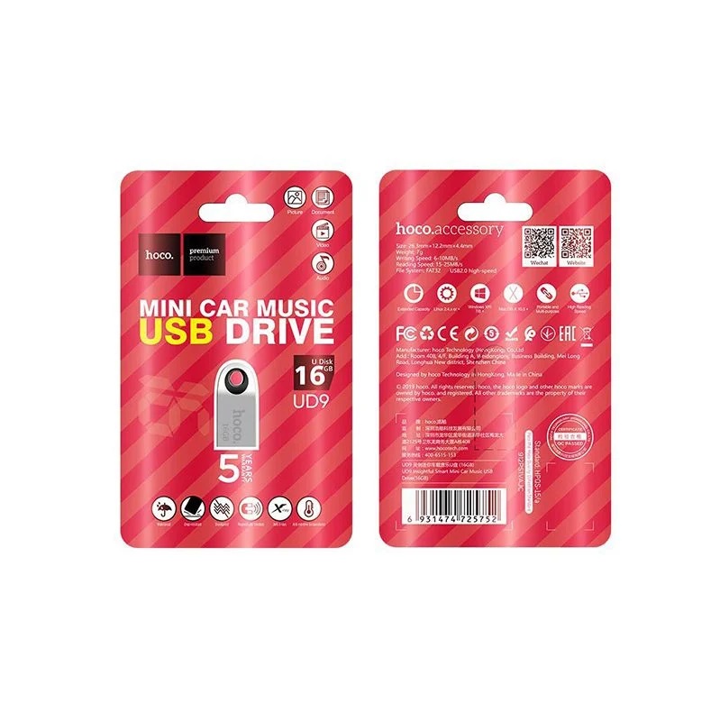 USB HOCO UD9 2.0 nhỏ gọn