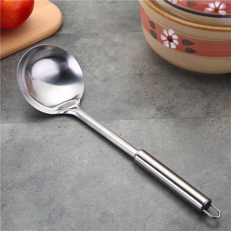 Vá (Đặc) Múc Canh Inox 9.5x31