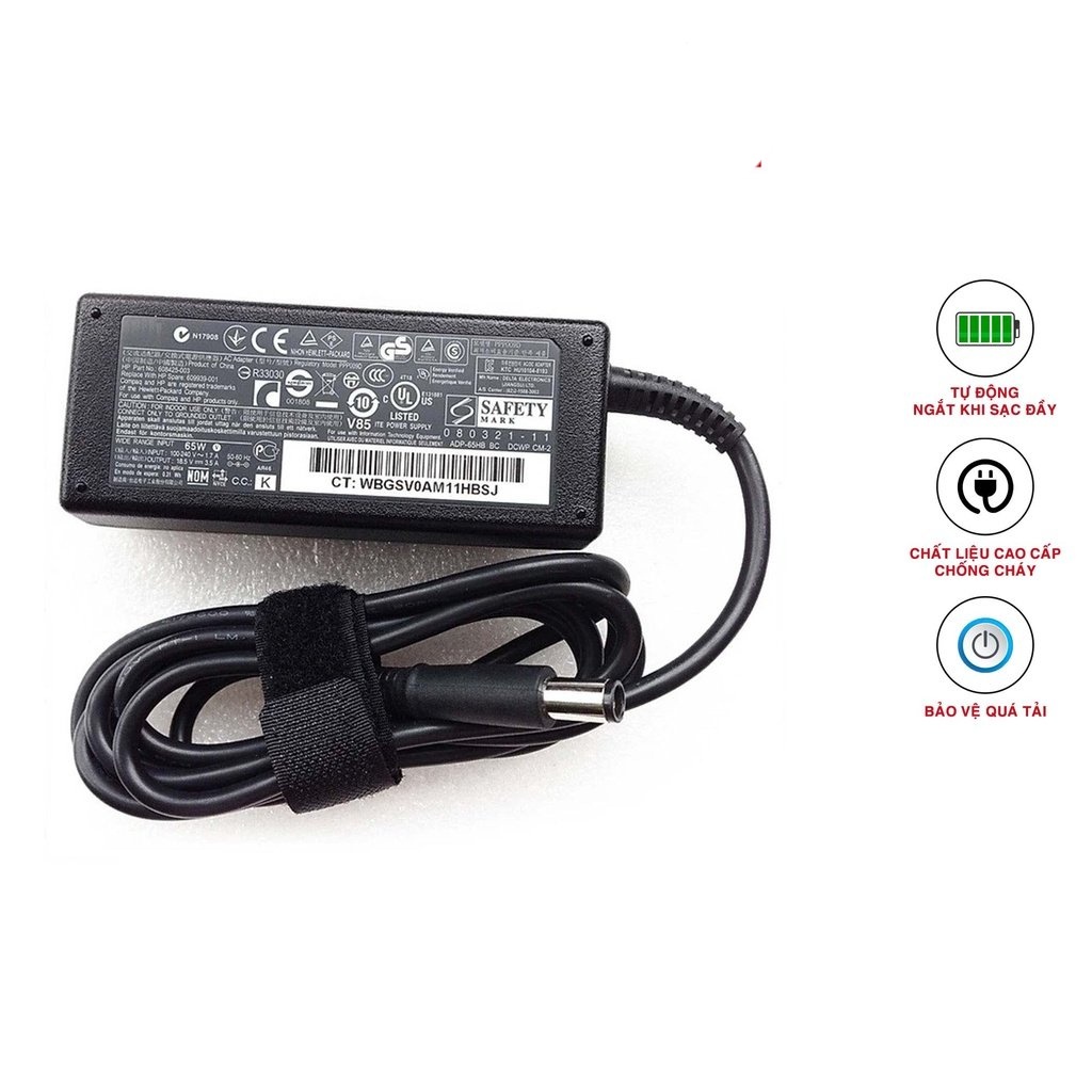 Sạc laptop HP 19V/4.47A (7.4*5.0)