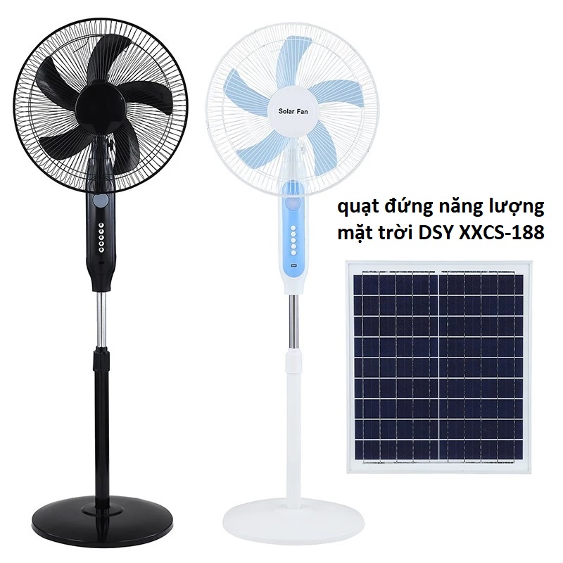 Quạt đứng năng lượng mặt trời DSY XXCS-188