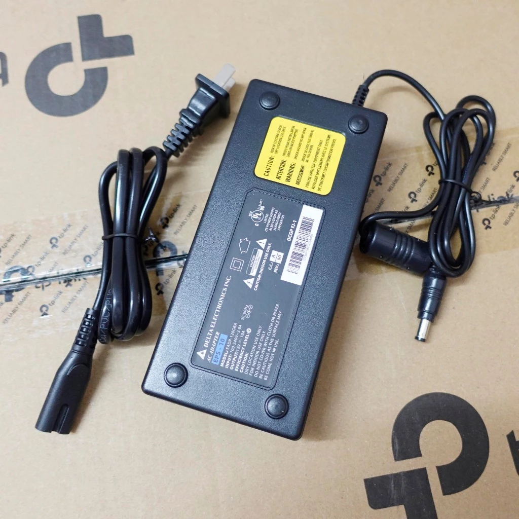Sạc nguồn adapter chui lớn 5.5*2.5mm 12v 10A Demta/Delta