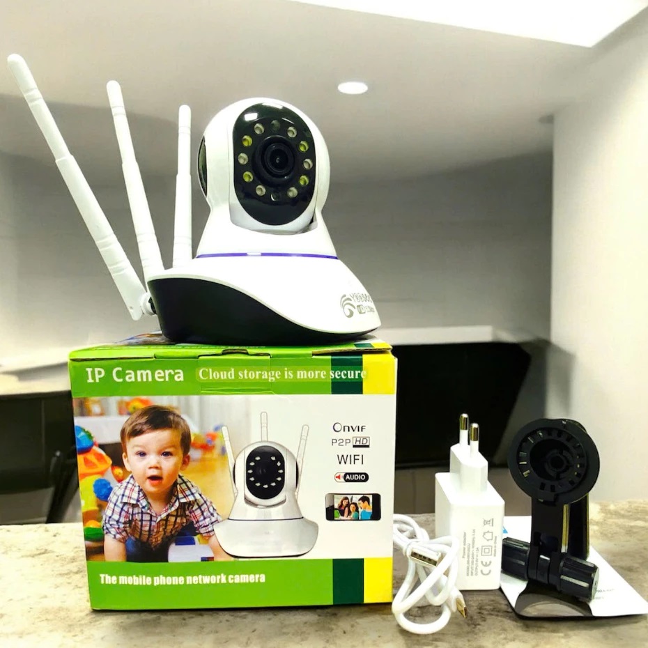 Camera Wifi Yoosee B7 5G 3 râu 5.0MPs trong nhà