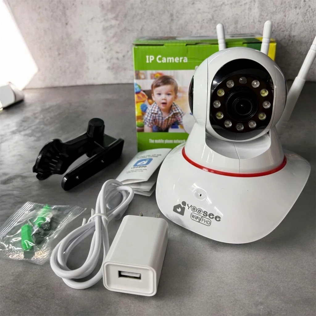 Camera Wifi Yoosee B7 5G 3 râu 5.0MPs trong nhà