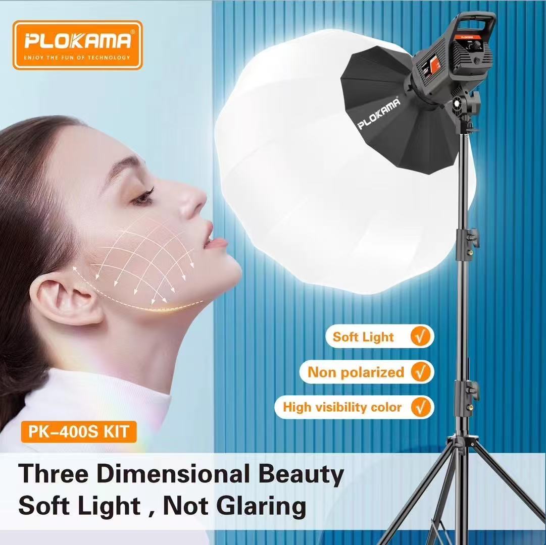 Đèn trùm chụp ảnh PLOKAMA PK-400s 200W siêu sáng