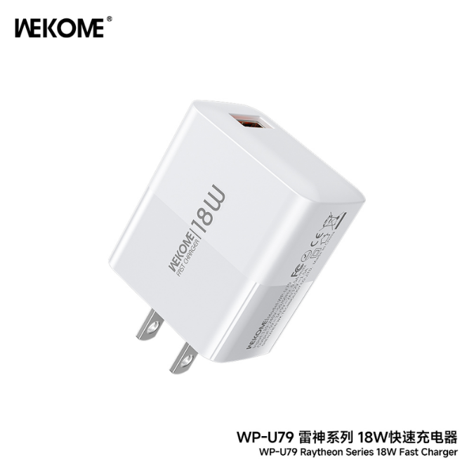 Cốc sạc Usb Wekome WP-U79 18w