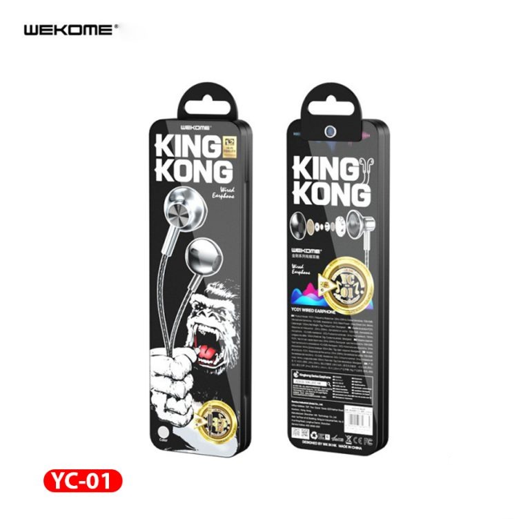 Tai nghe dây đầu tròn Wekome YC01 3.5 cao cấp
