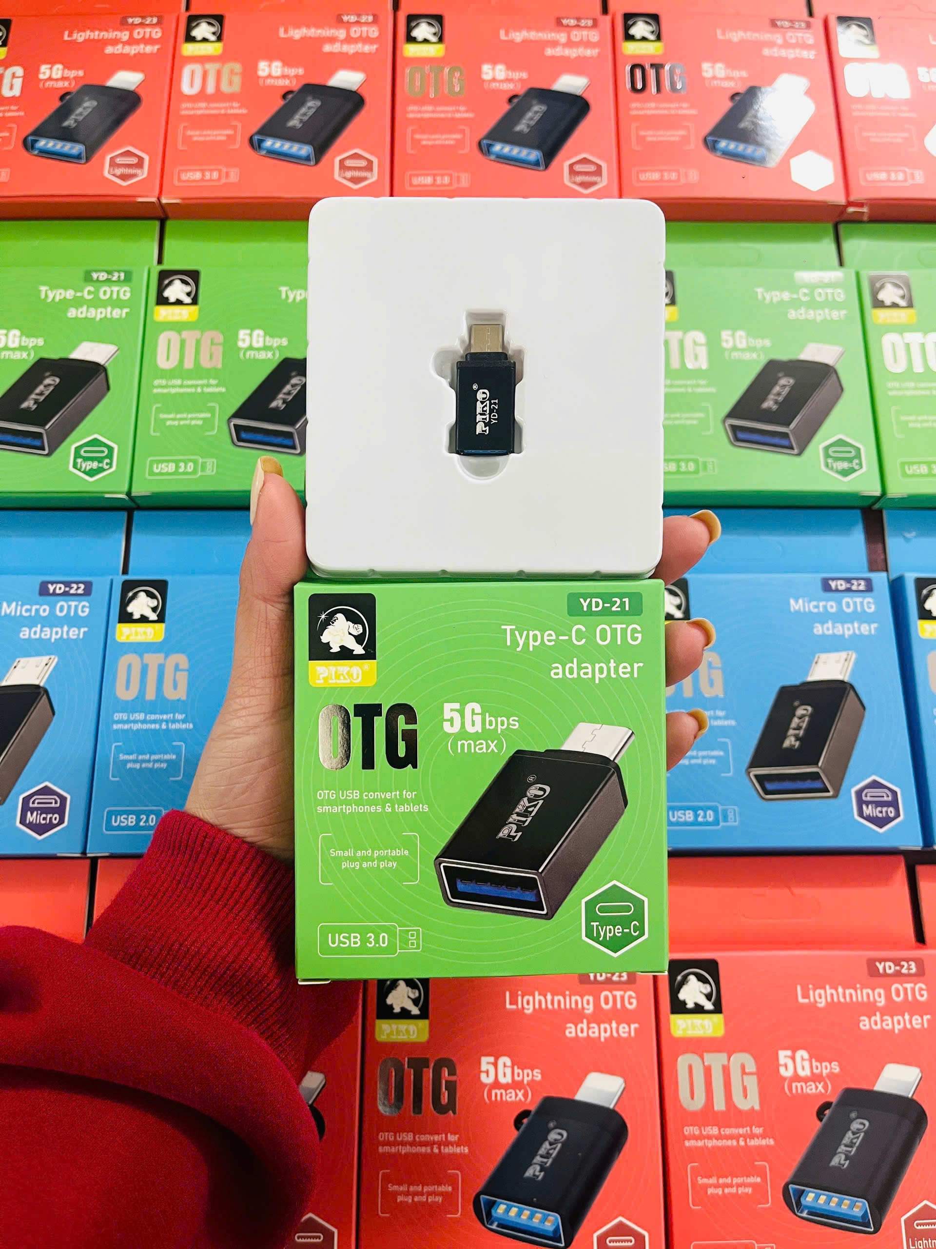 Đầu Chuyển OTG Piko YD-21 USB-TypeC