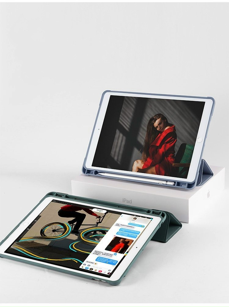 Bao IPad Air4/5/Pro2018 10.9in 220k Xoay 360-gắn bút