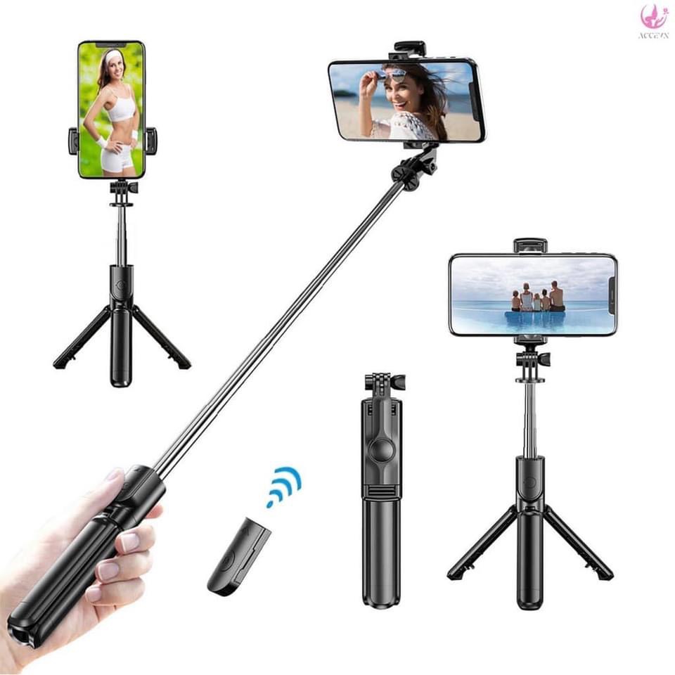 Gậy chụp hình tự sướng S03, 3 chân xịn
