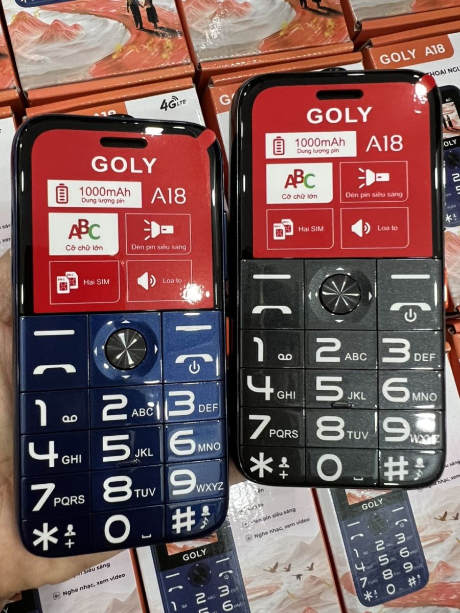Điện thoại Goly A18 4G Chính hãng - Sóng 4G chuẩn