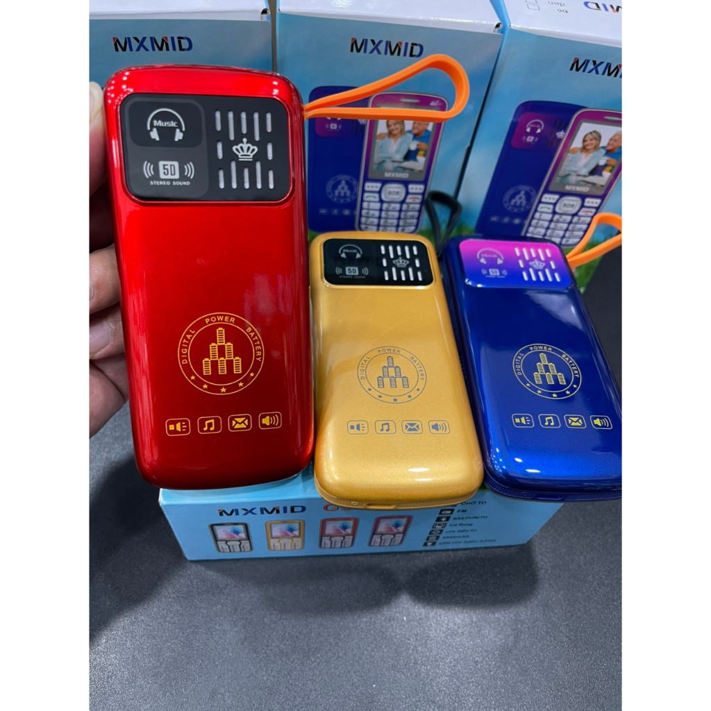 Điện thoại Người già MXMID G518 4G Bao cắt sóng - Sóng 4G chuẩn