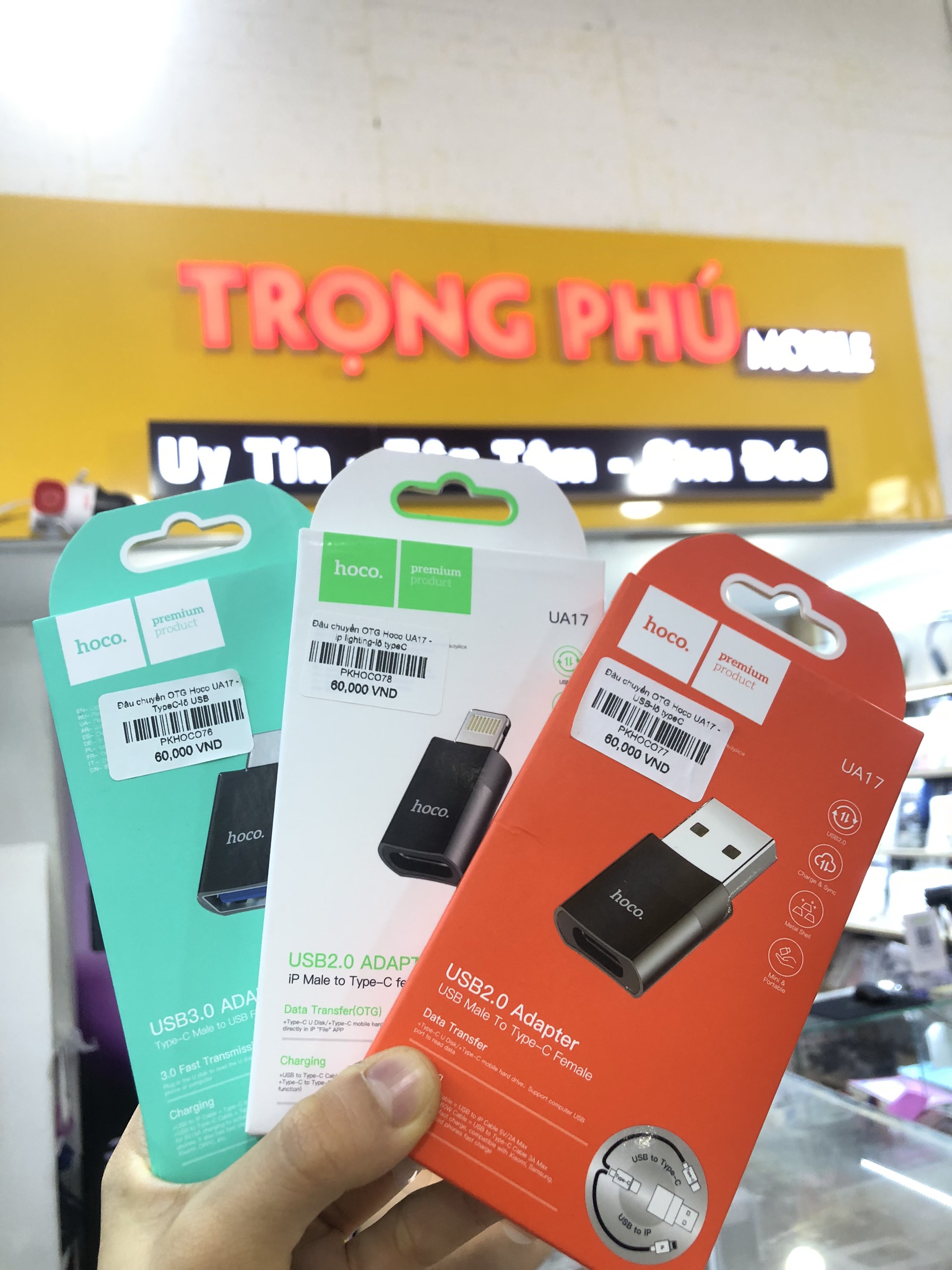 Đầu chuyển OTG Hoco UA17