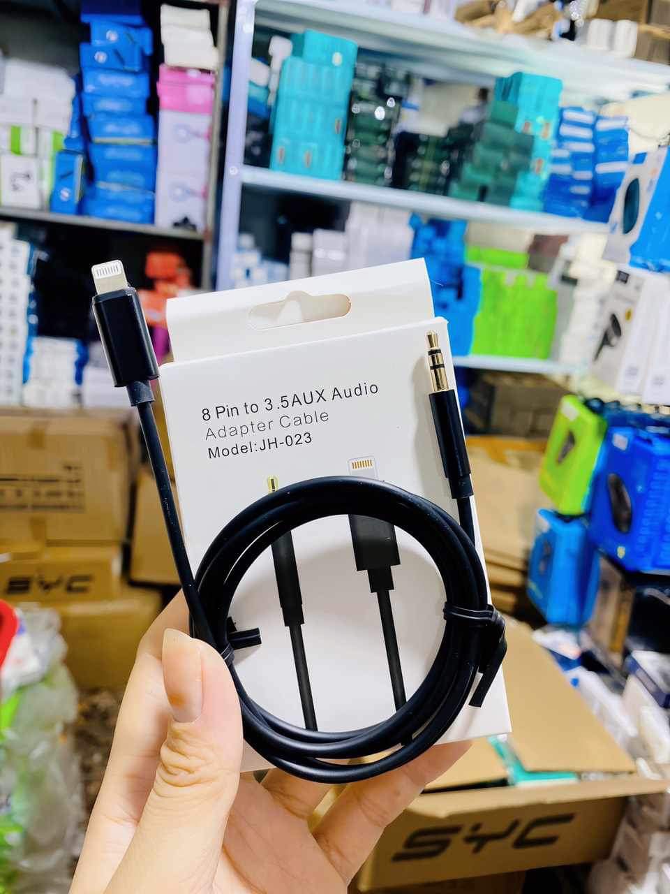 Cáp chuyển JH-023 Lighting ra chui 3.5