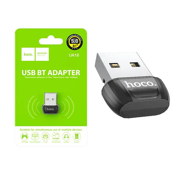 Cục USB chuyển đổi Bluetooth Hoco UA18 5.0