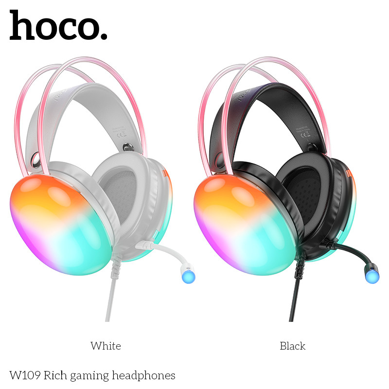 Tai nghe chụp tai chơi game W109 Rich