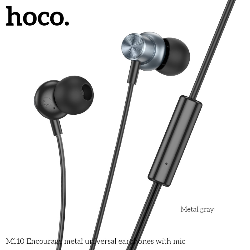 Tai nghe dây Đầu tròn đầu 3.5 Hoco M110