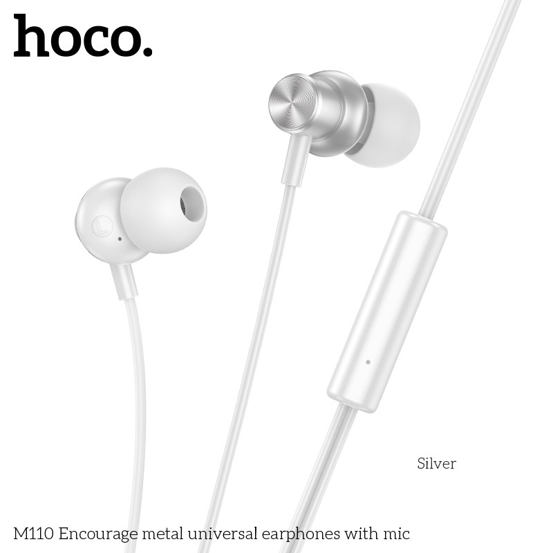 Tai nghe dây Đầu tròn đầu 3.5 Hoco M110
