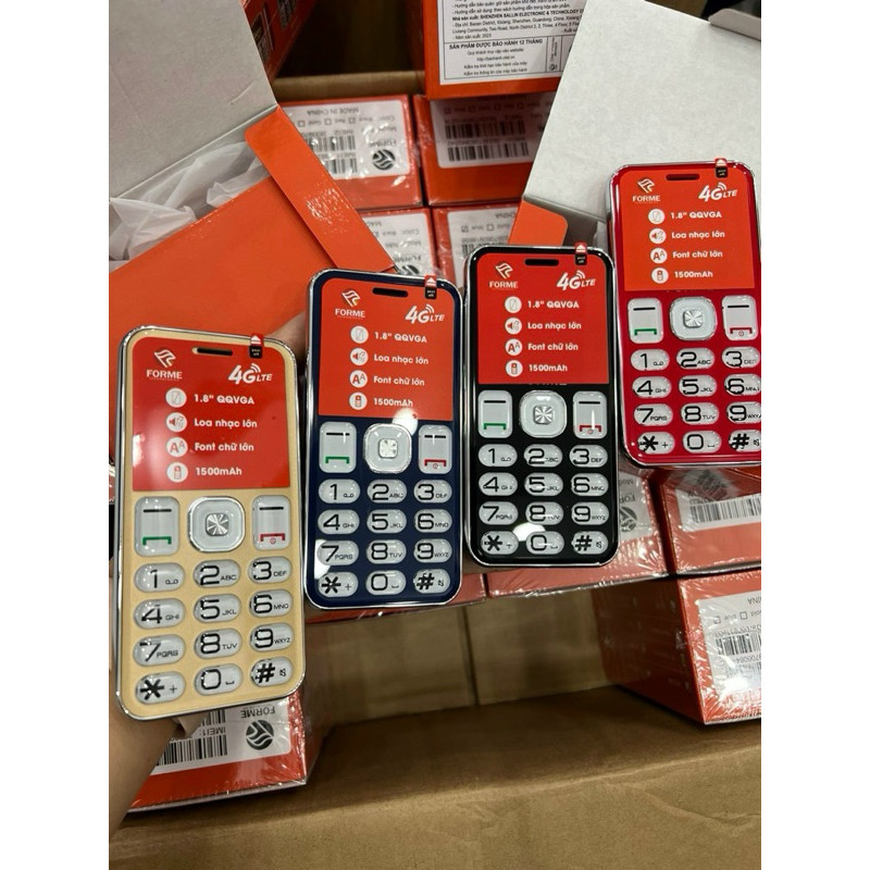 Điện thoại Forme N86 4g Chính hãng - Sóng 4G chuẩn