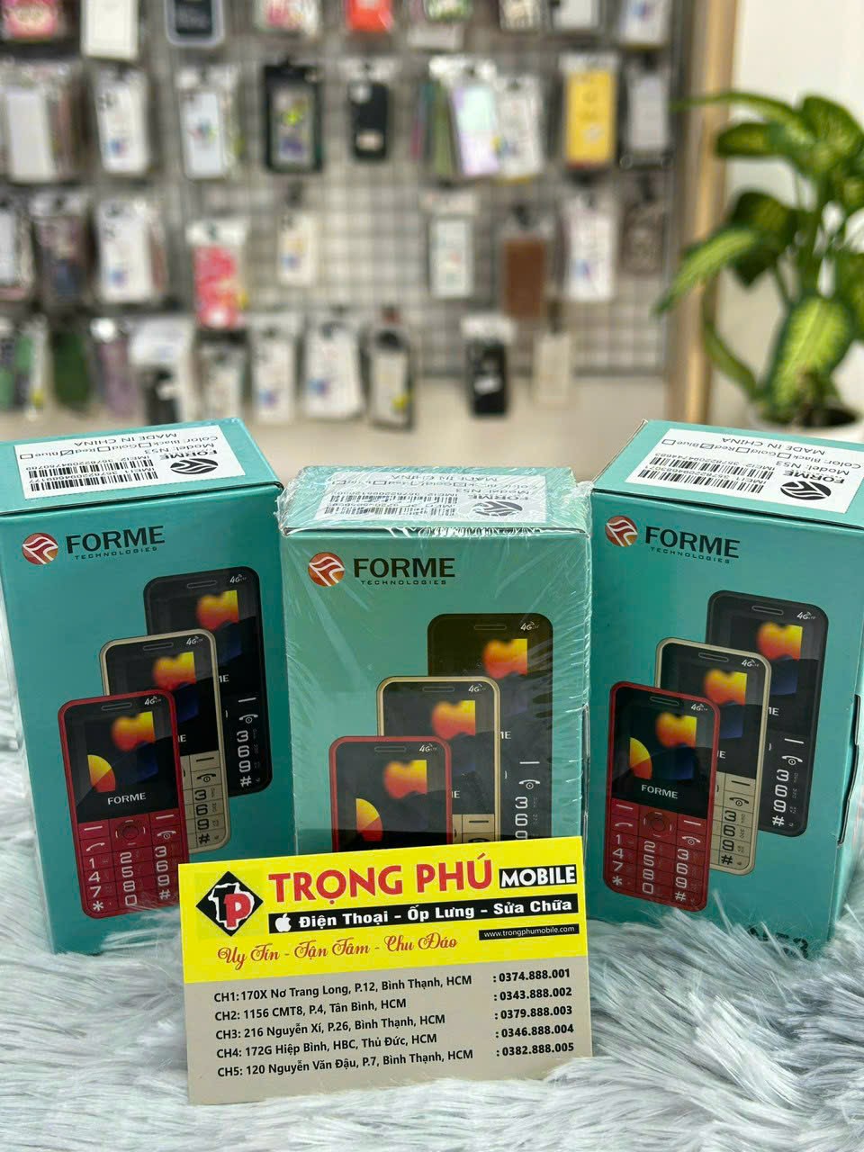 Điện thoại Forme N53 4g Chính hãng - Sóng 4G chuẩn