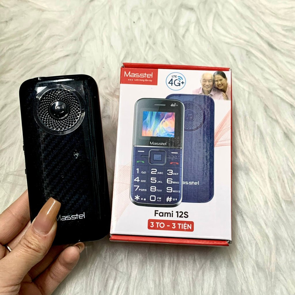 Điện thoại MASSTEL Fami 12s 4G - Sóng 4G chuẩn