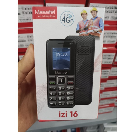 Điện thoại MASSTEL izi 16 4G Chính hãng - Sóng 4G chuẩn