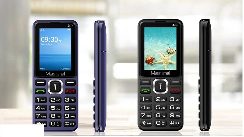 Điện thoại MASSTEL izi t2 4G Chính hãng - Sóng 4G chuẩn