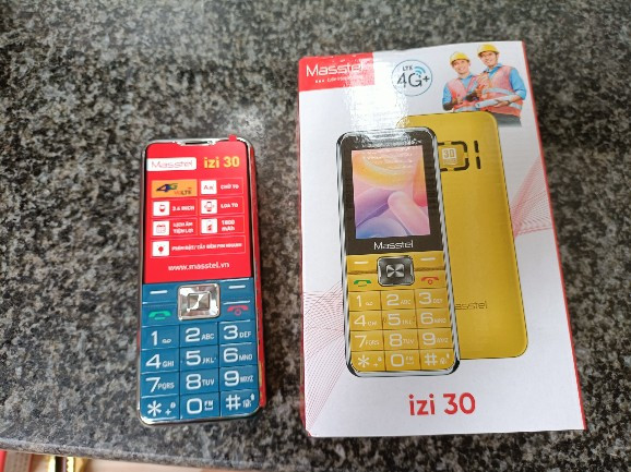Điện thoại MASSTEL izi 30 4G Chính hãng - Sóng 4G chuẩn