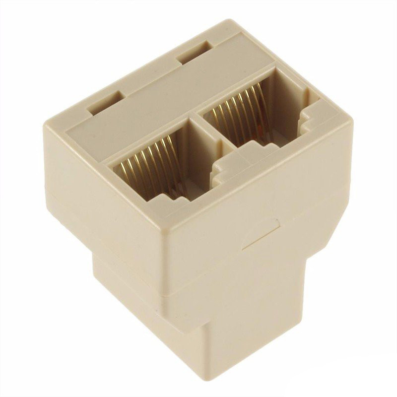 Đầu chia cáp mạng rj45 1 ra 2 loại xịn có IC