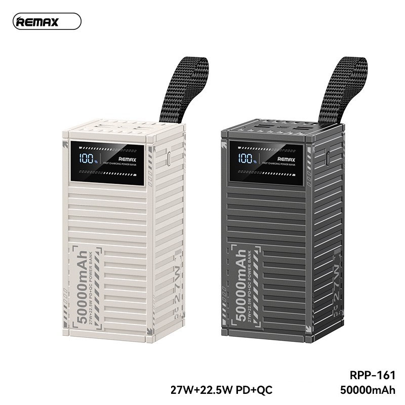 Sạc dự phòng nhanh 27W REMAX RPP-161 50.000mah