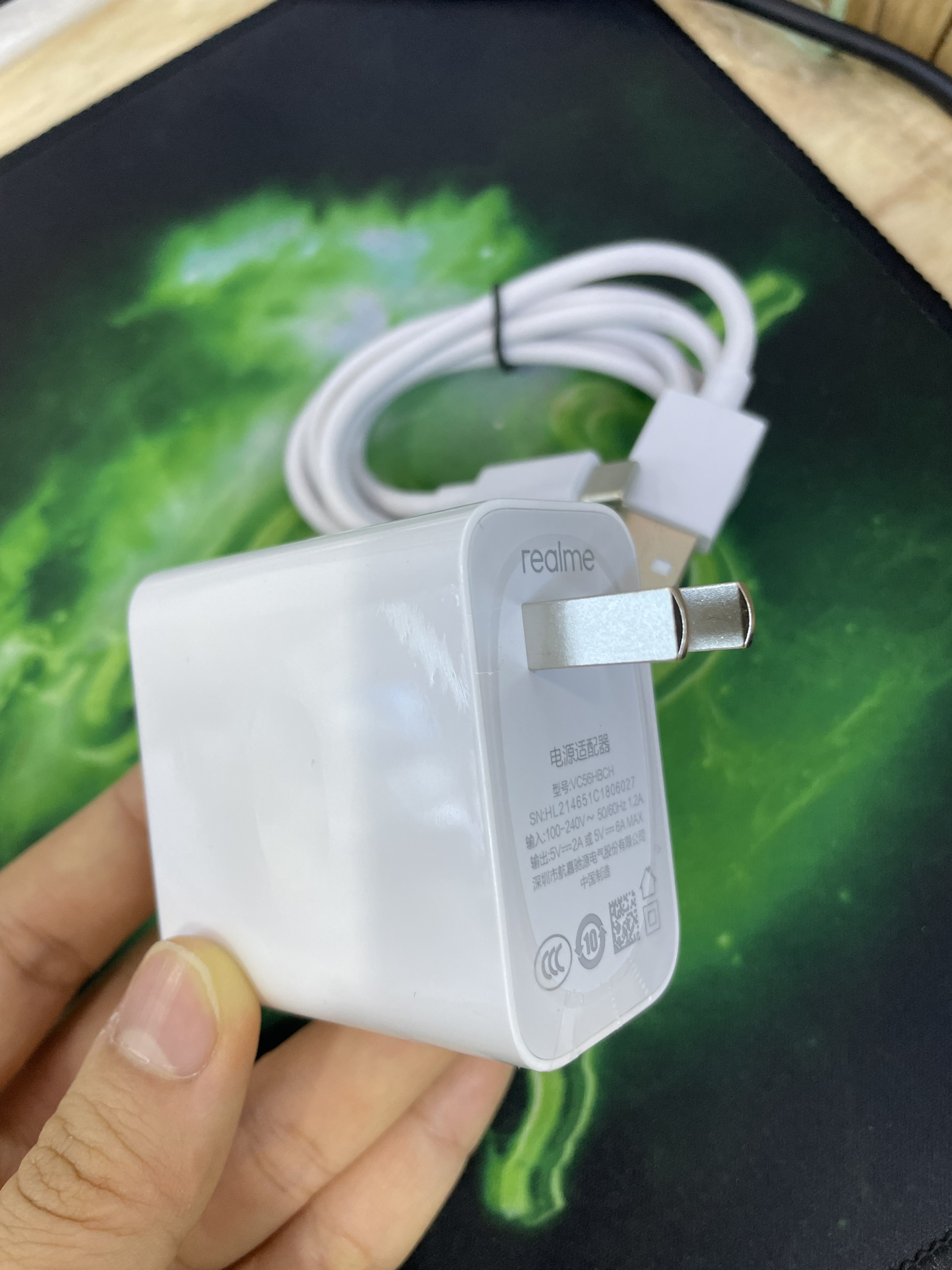 Bộ sạc USB-TypeC Realme 30w chính hãng