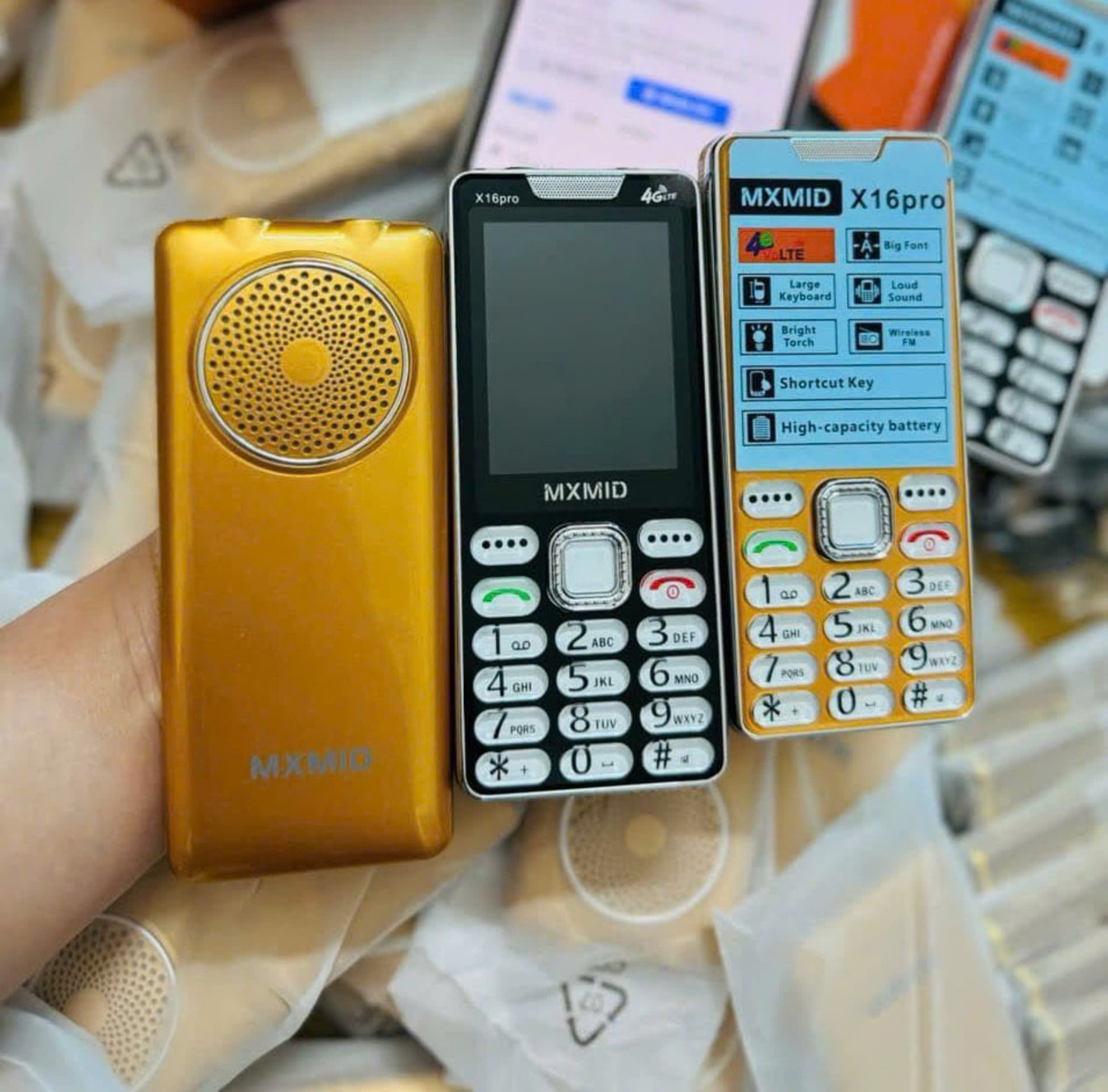 Điện thoại MXMID X16 Pro 4G Bao cắt sóng - Sóng 4G chuẩn