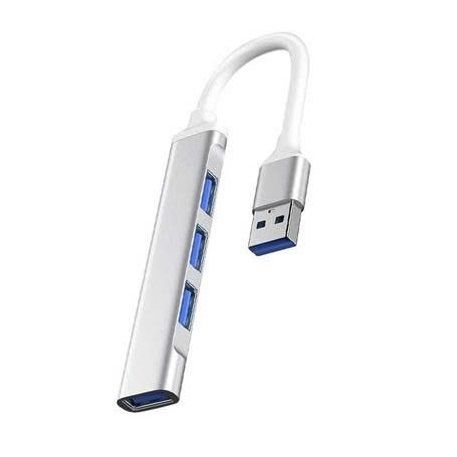 Hub chia USB Ra 4 Cổng USB 3.0 Trắng Vỏ Nhôm