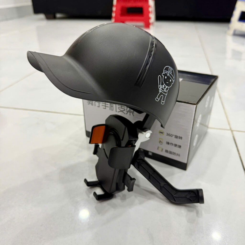 Kệ Xe Máy đỡ Điện Thoại Chân Gương MT-831 có mủ