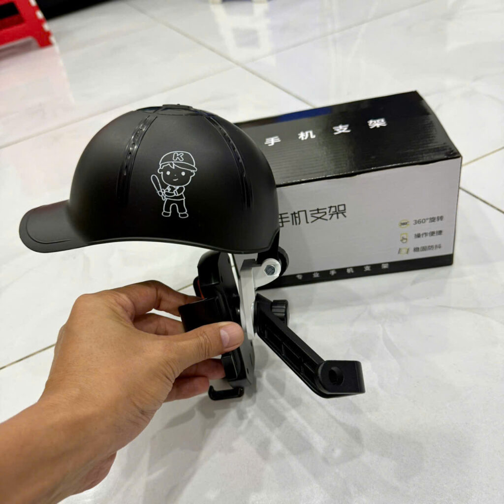 Kệ Xe Máy đỡ Điện Thoại Chân Gương MT-831 có mủ