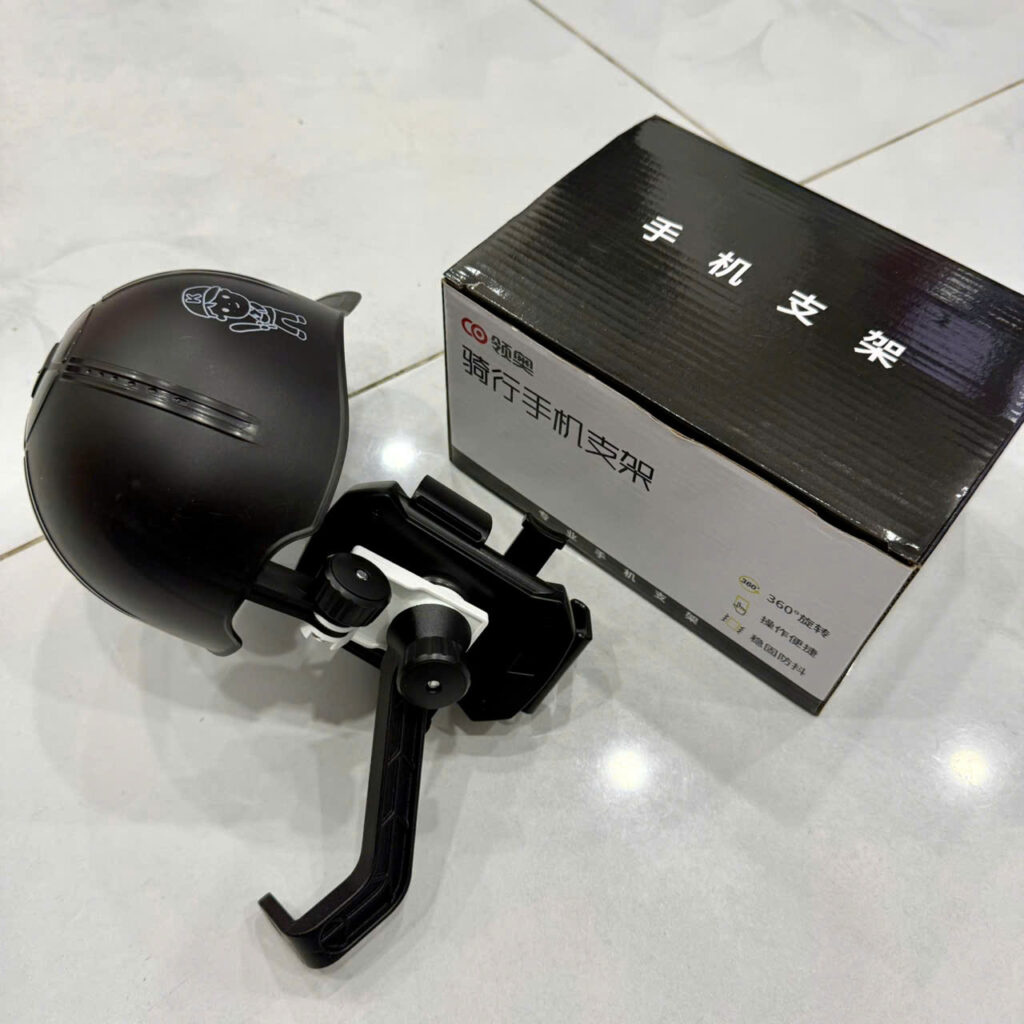 Kệ Xe Máy đỡ Điện Thoại Chân Gương MT-831 có mủ