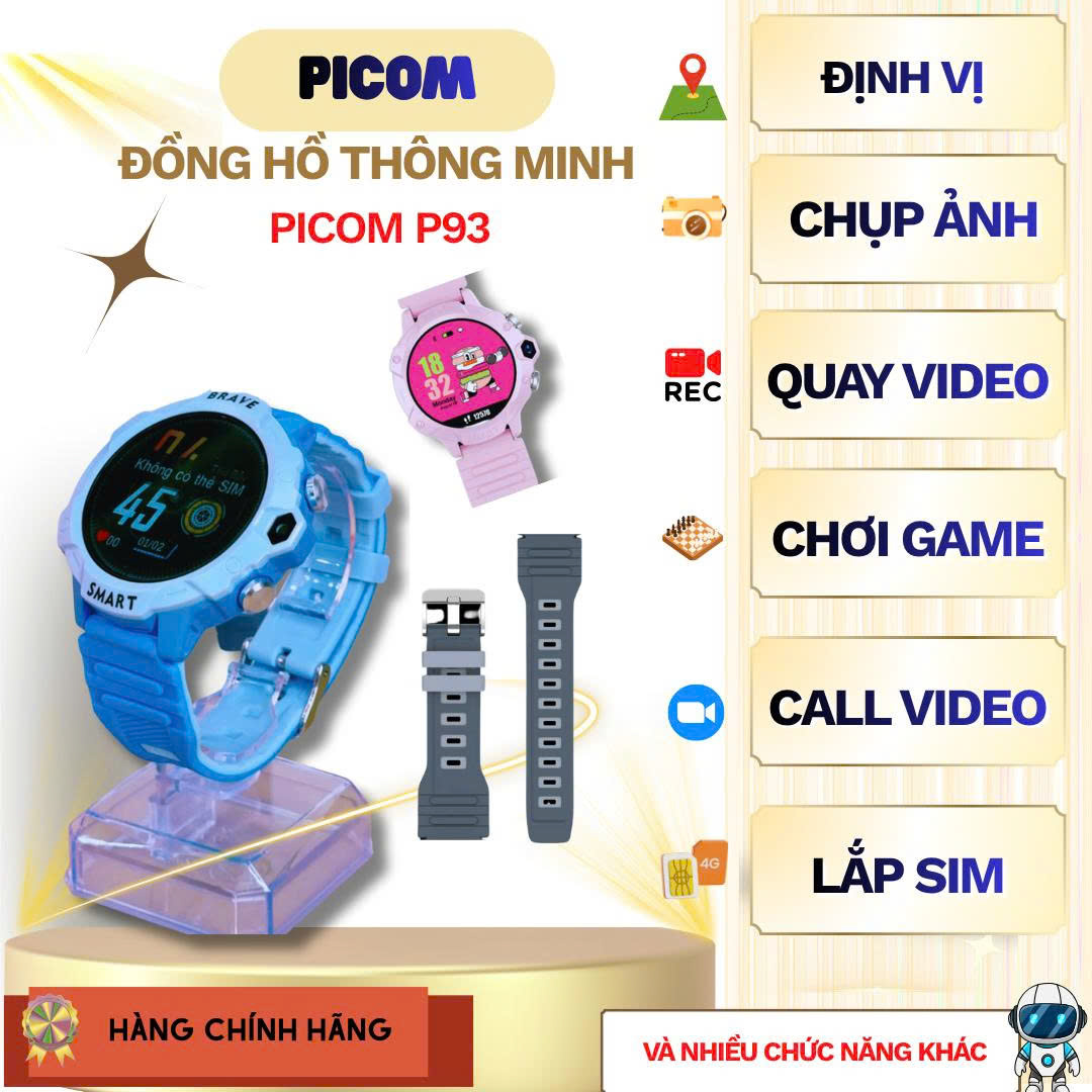 Đồng Hồ Định vị Trẻ Em Picom P93