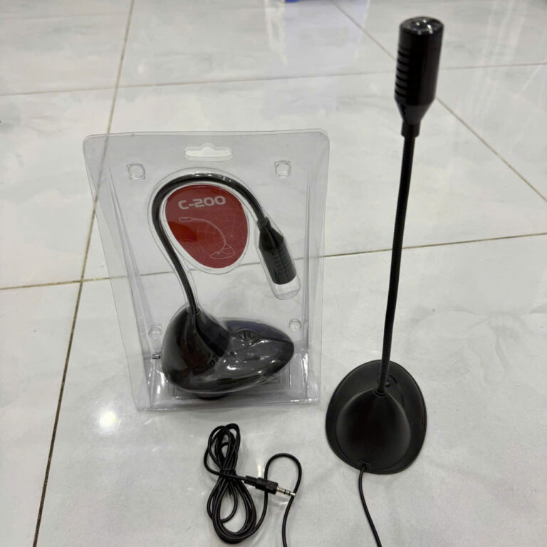 Microphone Cho Máy Tính C-200 Jack 3.5mm