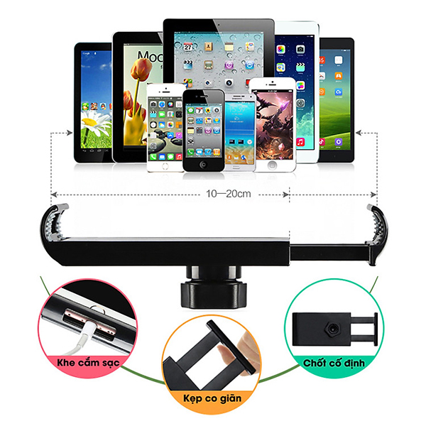 Kệ Điện Thoại, Ipad Kẹp Đầu Giường,Bàn