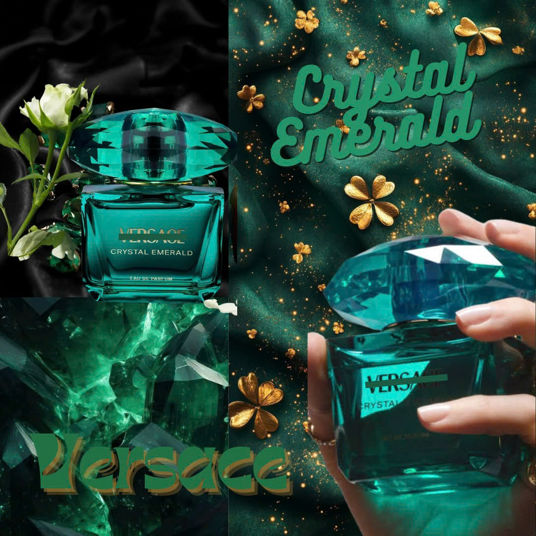 VERSACE CRYSTAL EMERALD -  Nàng thơ hiện đại với vẻ đẹp ngọt ngào đầy cuốn hút.