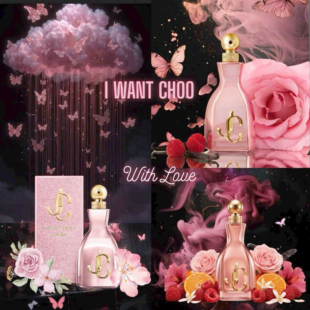 JIMMY CHOO I WANT CHOO WITH LOVE - Sự ngọt ngào với đầy tình yêu từ JC.