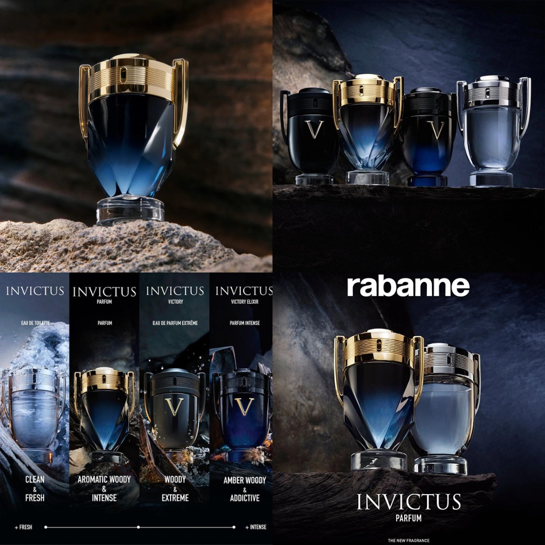 INVICTUS PARFUM – Biểu tượng mới của người đàn ông hiện đại.