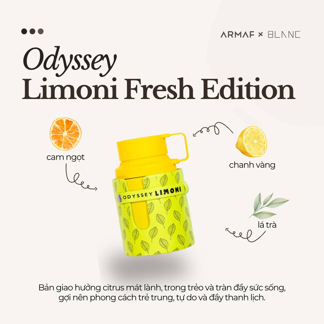 ODYSSEY LIMONI FRESH - Giai điệu sôi động của mùa hè!